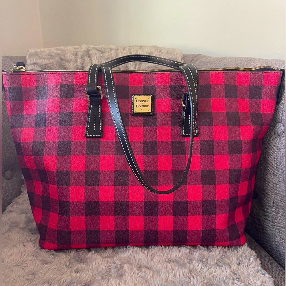 Dooney & Bourke Tote (Buffalo Plaid)